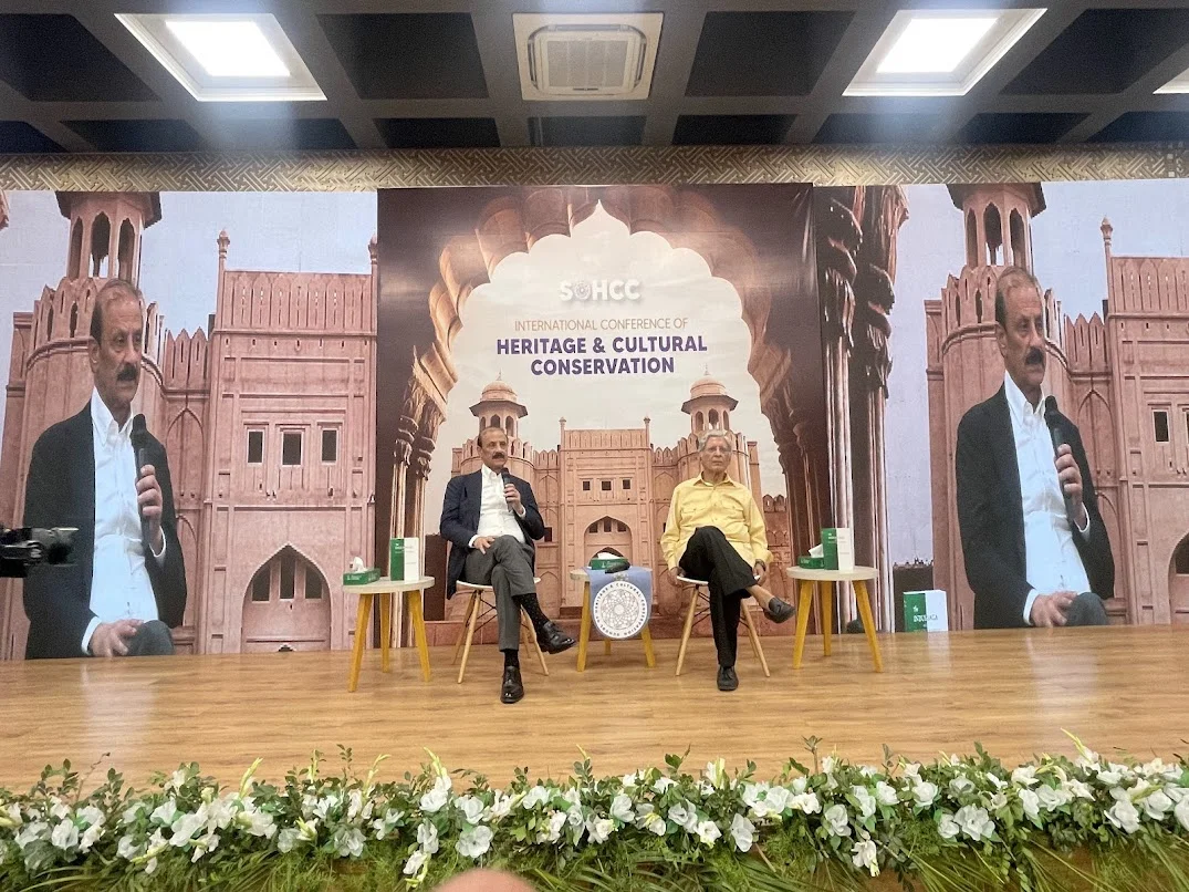 Event with Kamran Lashari and Aitzaz Ahsan at UOL